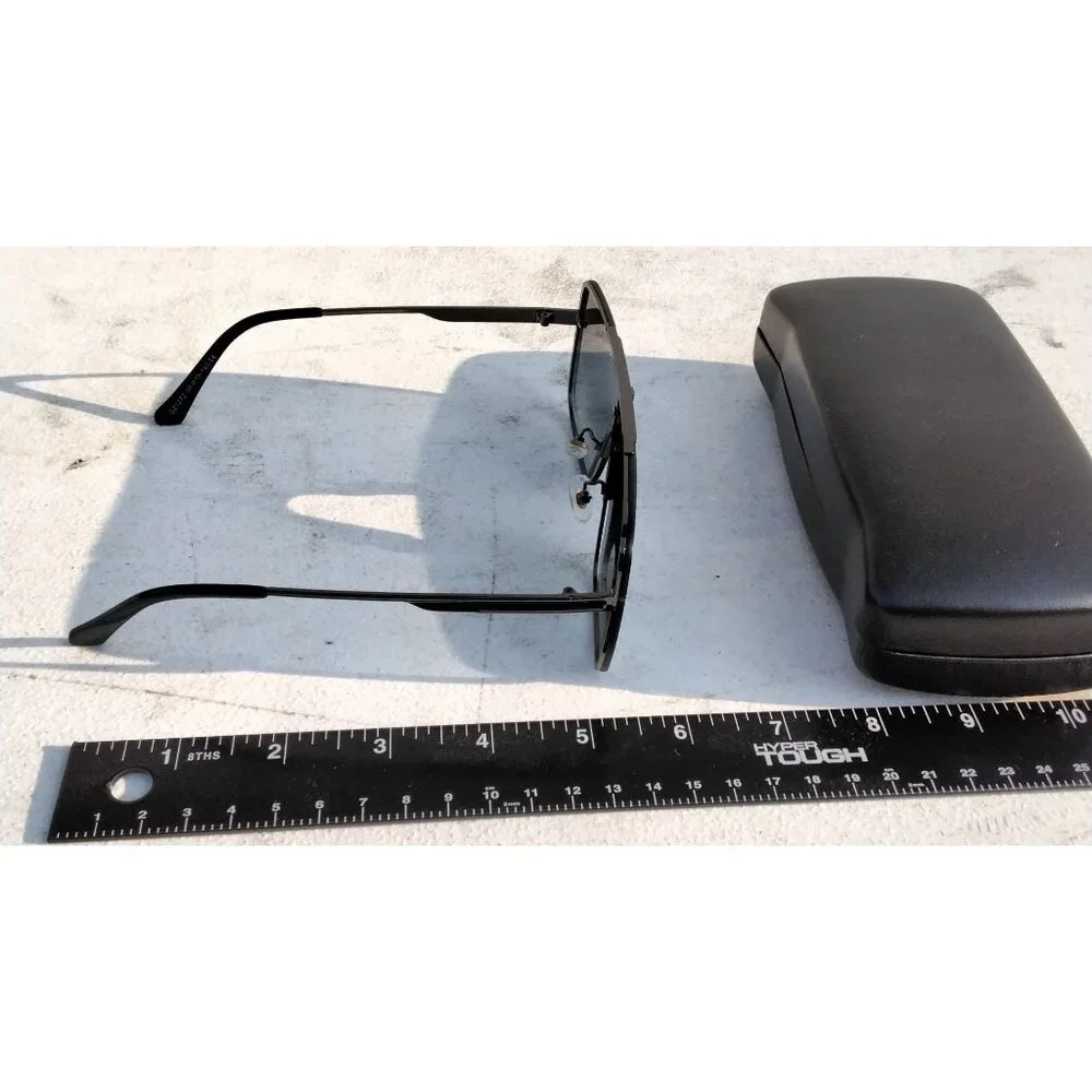 Oversized Sunglasses Men Luxury Designer One Piece Mental Frame Square Sun Glass